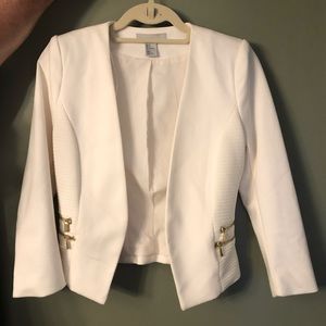 White Blazer Jacket